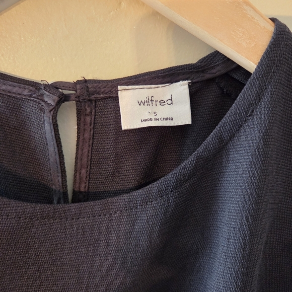 Aritzia Wilfred River Sleeveless Feminine Classy Romper in Black Size Small - Picture 11 of 15